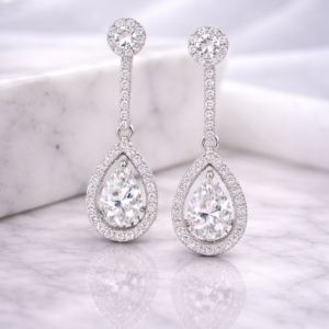 BlushCarat Diamond Earrings