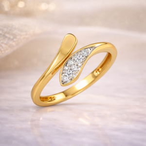 Aurielle-Gold-Bypass-Diamond-Ring