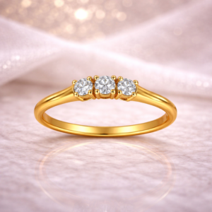 Elegant_22k_Gold_Three-Stone_Ring