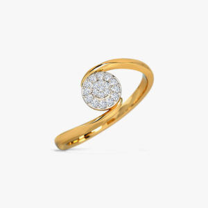 Round Brilliant Cut Halo Engagement Ring Adele