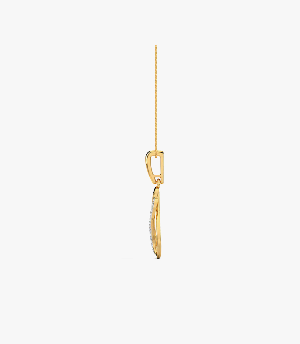 Twin Infinity Pendant Diamond Jewellery - Image 4
