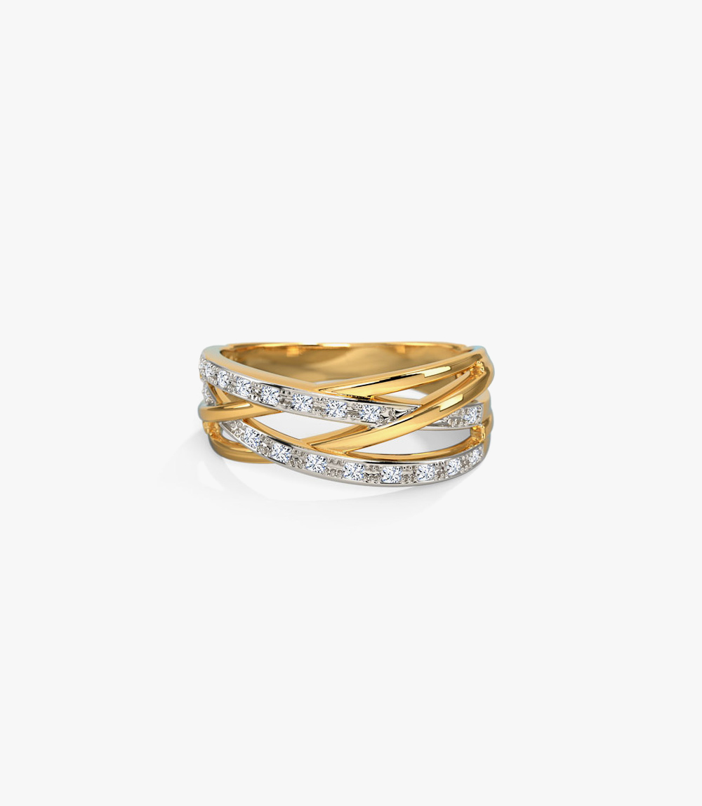 Malabar Gold and Diamonds Yellow Gold Ring - Image 2