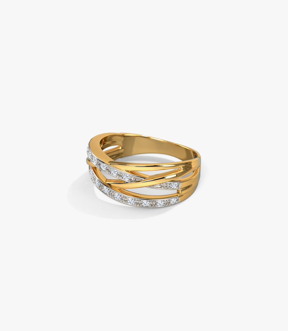 Malabar Gold and Diamonds Yellow Gold Ring - Image 6