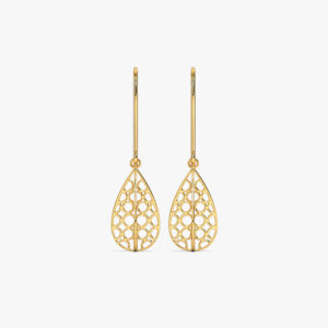Kisna Hallmarked Gold Earring for Women
